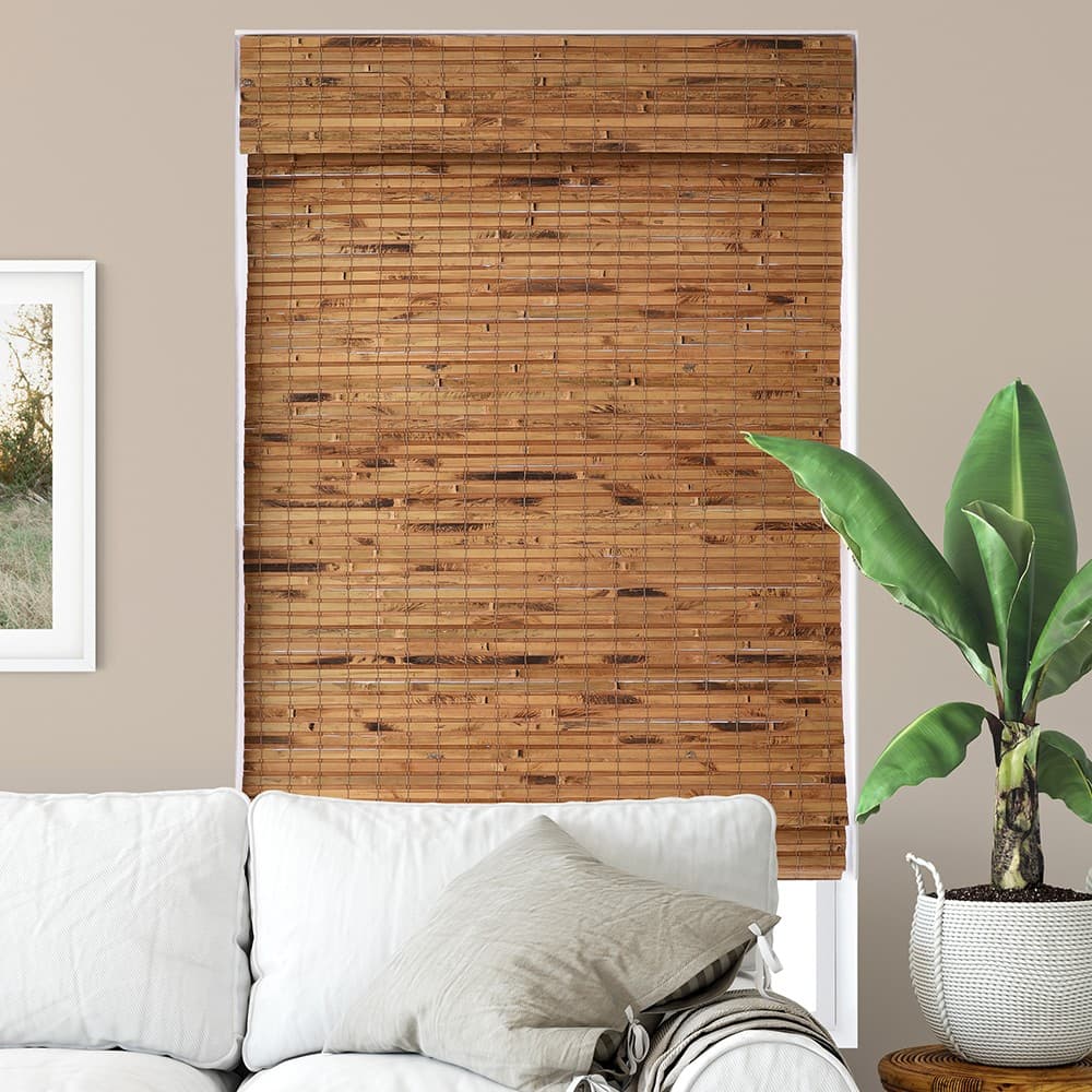 Super Value Cordless Bamboo Woven Wood Shades