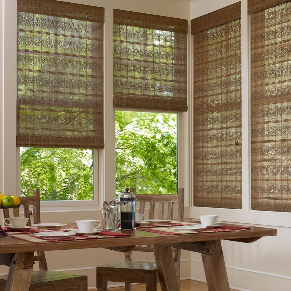 Deluxe Bamboo Woven Wood Shades